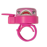 Crazy Safety Bicycle Bell Shark - Pink - Laadlee