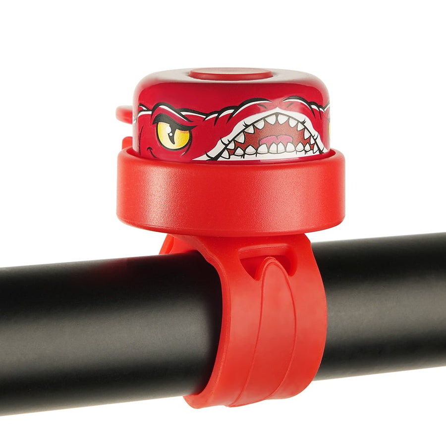 Crazy Safety Bicycle Bell Dragon - Red
