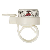 Crazy Safety Bicycle Bell Tiger - White - Laadlee