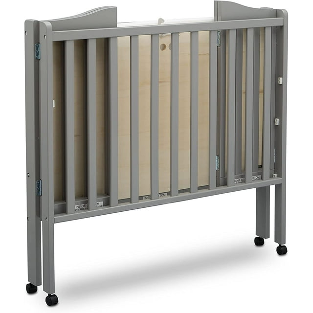 Delta Children Portable Folding Crib With Mattress