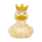 Lilalu Glitter Duck With Crown - Gold