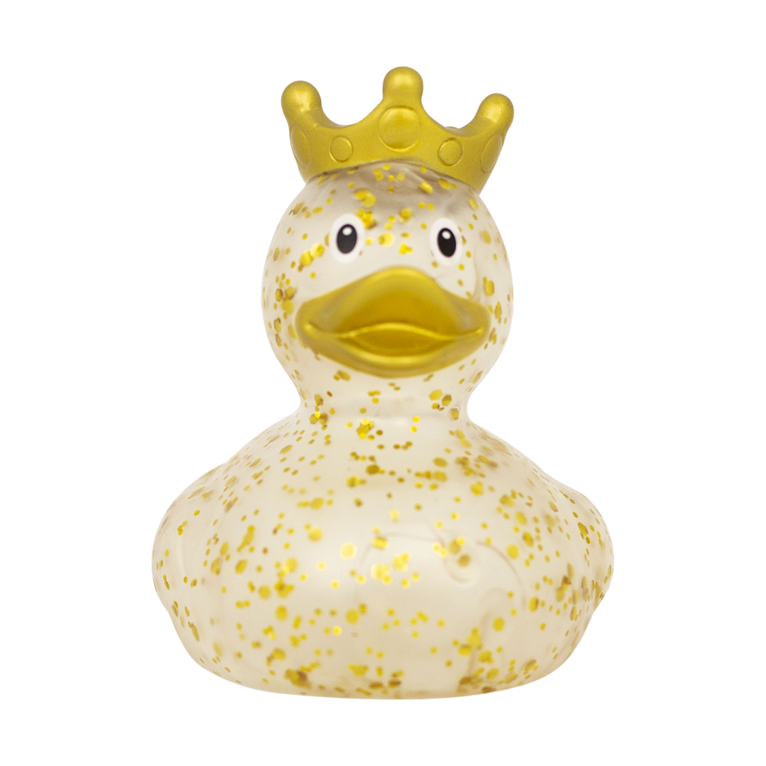 Lilalu Glitter Duck With Crown - Gold