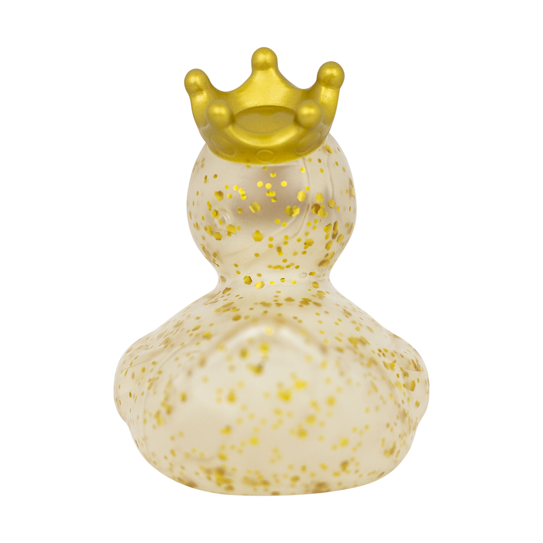 Lilalu Glitter Duck With Crown - Gold