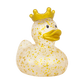 Lilalu Glitter Duck With Crown - Gold