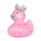 Lilalu Glitter Duck With Crown - Pink