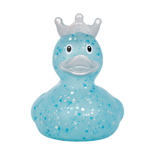 Lilalu Glitter Duck With Crown - Blue