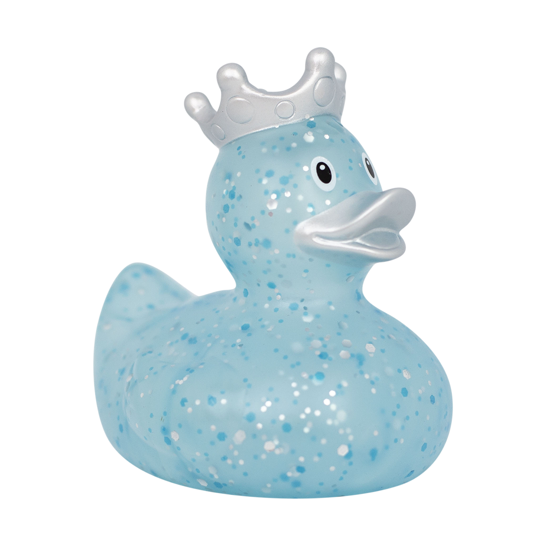 Lilalu Glitter Duck With Crown - Blue