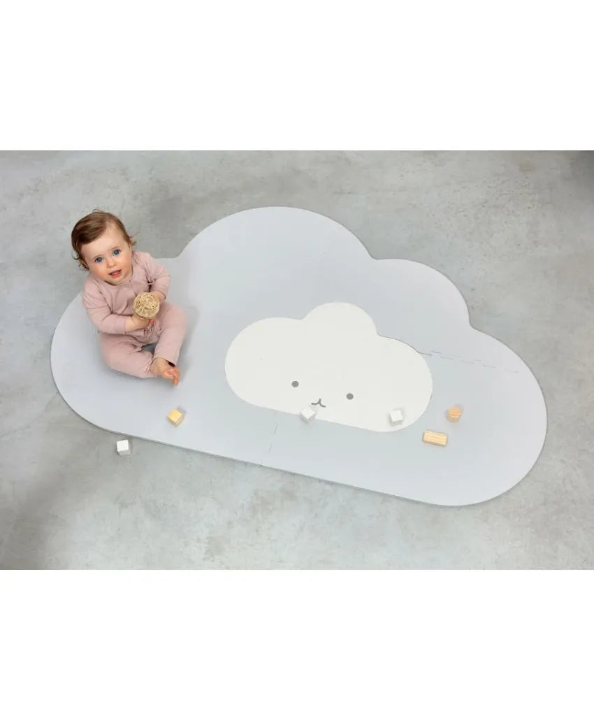 Quut Playmat Cloud Small - Pearl Grey