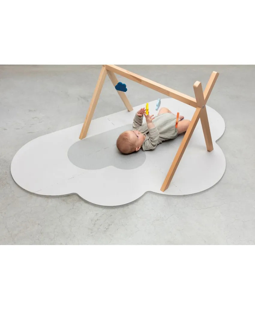 Quut Playmat Cloud Small - Pearl Grey