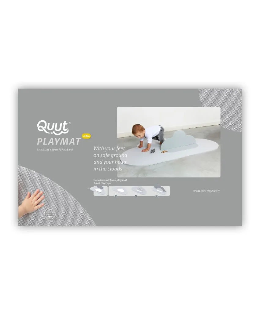 Quut Playmat Cloud Small - Pearl Grey