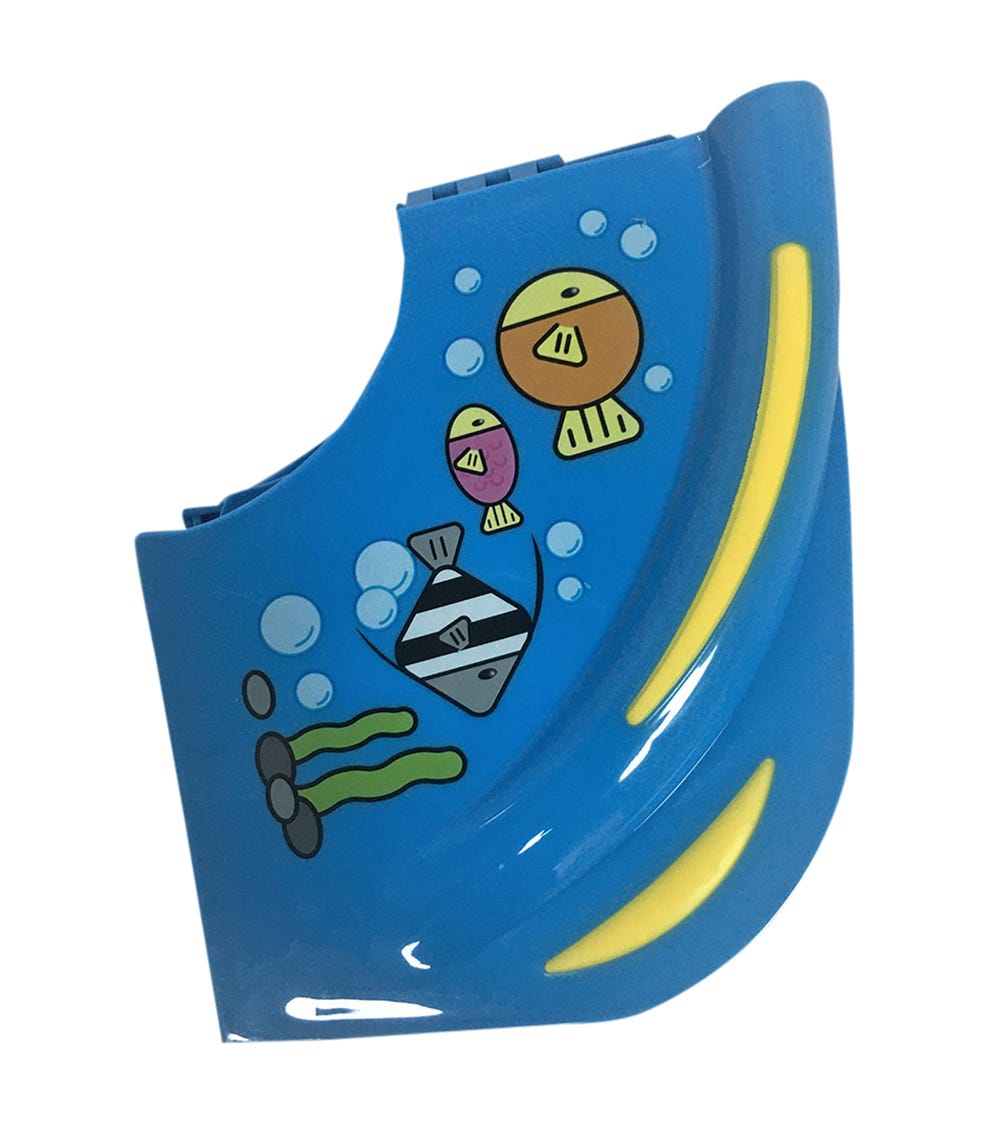 Karibu Baby Folding Potty Seat with Non- Slip - Blue - Laadlee