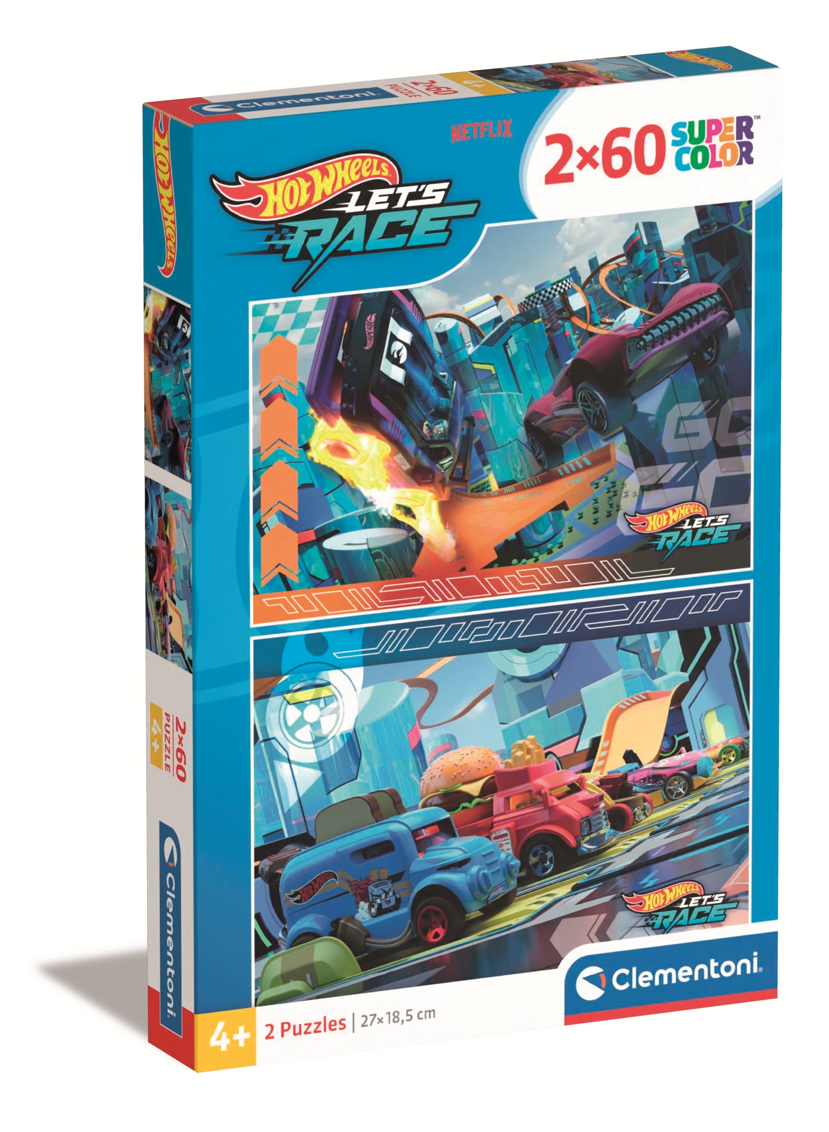 clementoni-puzzle-hotwheels-racing-2x60pcs-1