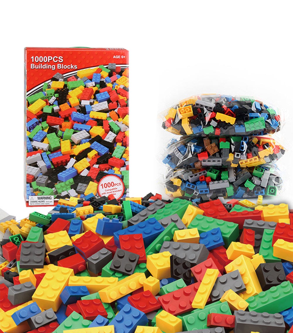 Building Blocks Megapack - 1000Pcs