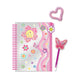 Hot Focus Groovy Flower Journal With Pouch
