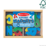 Melissa and Doug Magnetic Wooden Alphabet