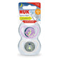 Nuk Space Night Silicone 0M-6M -  Pack of 2