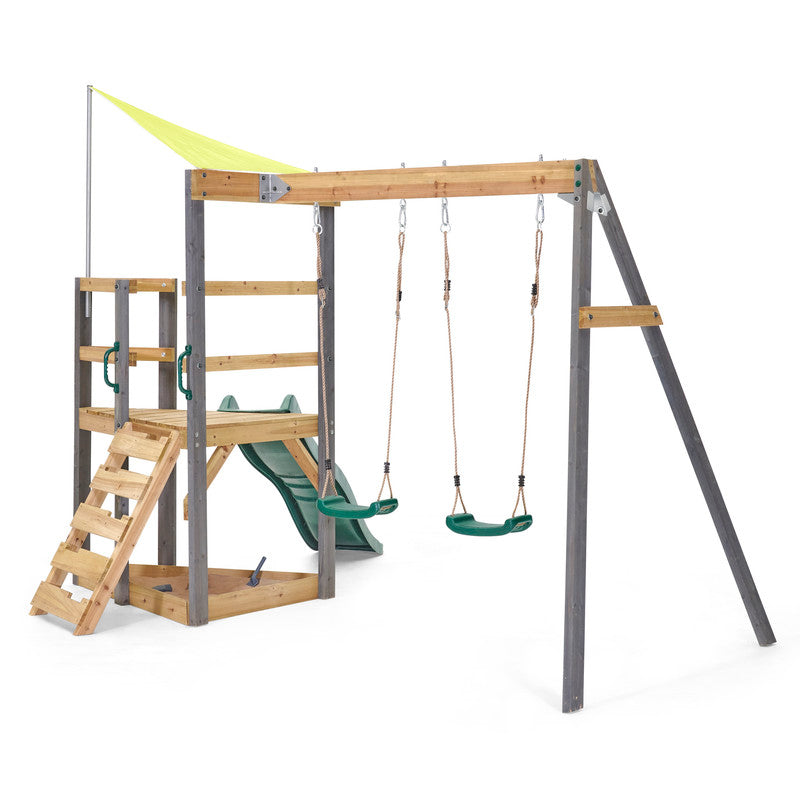 Plum Barbary Wooden Playcentre With Swing And Slide