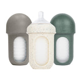 Boon Nursh Speckle Bottles 4oz (118ml) Pack of 3 - Green