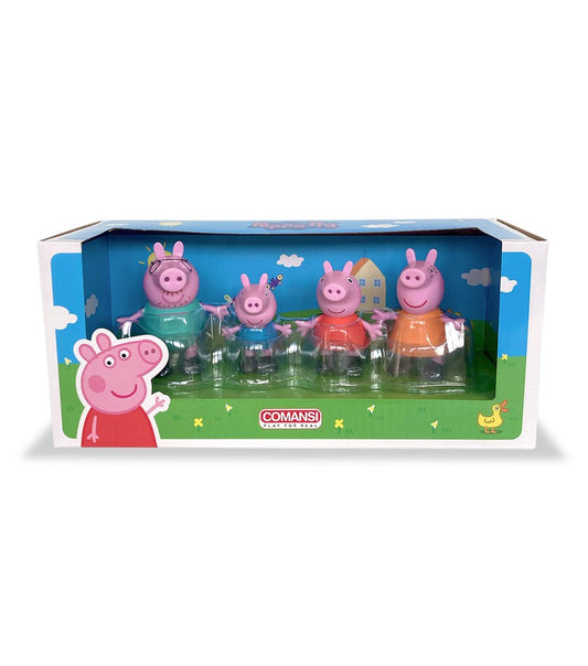 Comansi Gift Box Set - Peppa Pig (4 Figurines) - Laadlee