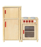 Viga Natural Kitchen Set Box #2/2 - Stove And Fridge