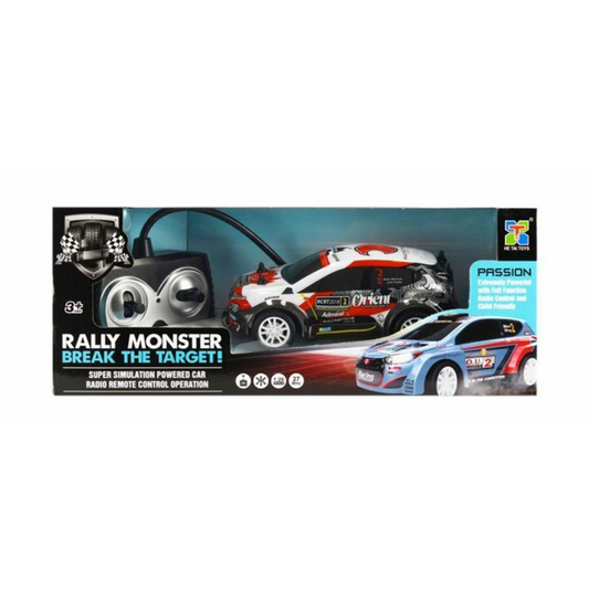 D Power - Rally Monster | Radio Remote Control Car - White