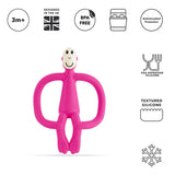 Matchstick Monkey Original Teether - Pink