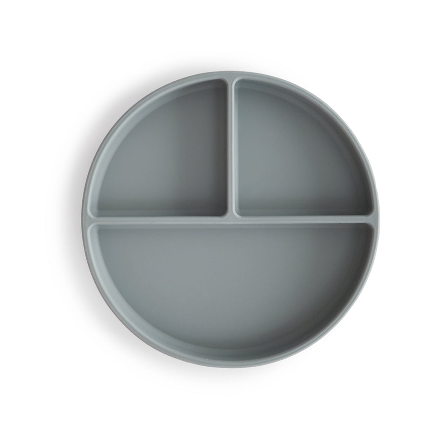 Mushie Silicone Plate Stone - Laadlee