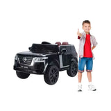 MYTS 12V Super Sport Nissan Patrol Rideon For Kids - Black