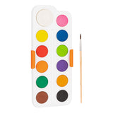 Deli Water Color Painting 12 Colors 28mm, White Color 40mm C10-12