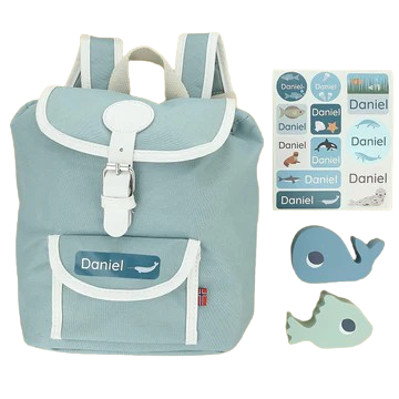 My Nametags Maxistickers - Ocean (Pack of 21) - Laadlee