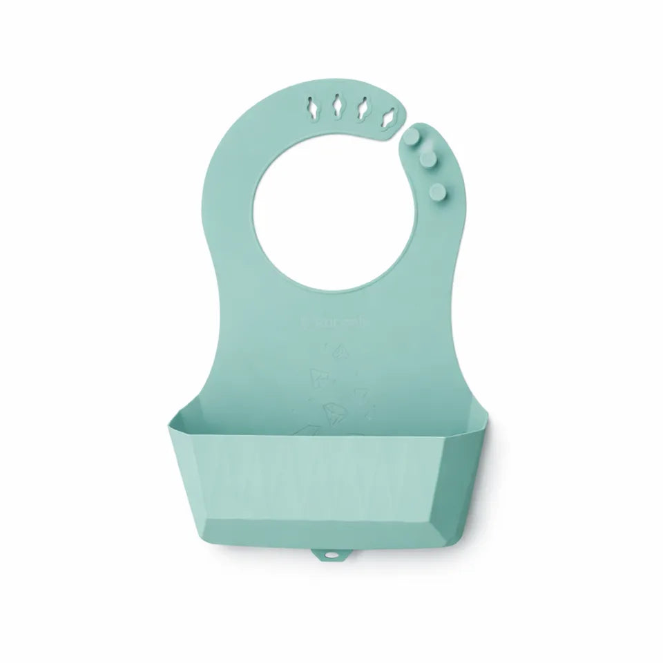 2angels-100-silicone-diamond-feeding-bib-with-leak-proof-pocket-summer-leaf-1