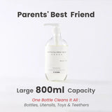 2angels PureSprout Bottle Cleanser & Dishwash Soap 800ml