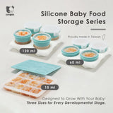 2angels Silicone Baby Food Freezer Tray - Summer Leaf - 15ml