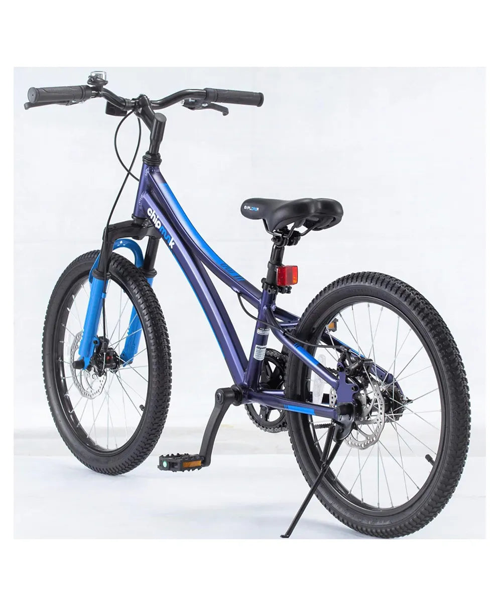 Chipmunk Kids Bike - Explorer 20" Alloy Blue - Laadlee