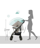Moon Neo Plus Light Weight Travel Stroller - Cool Grey