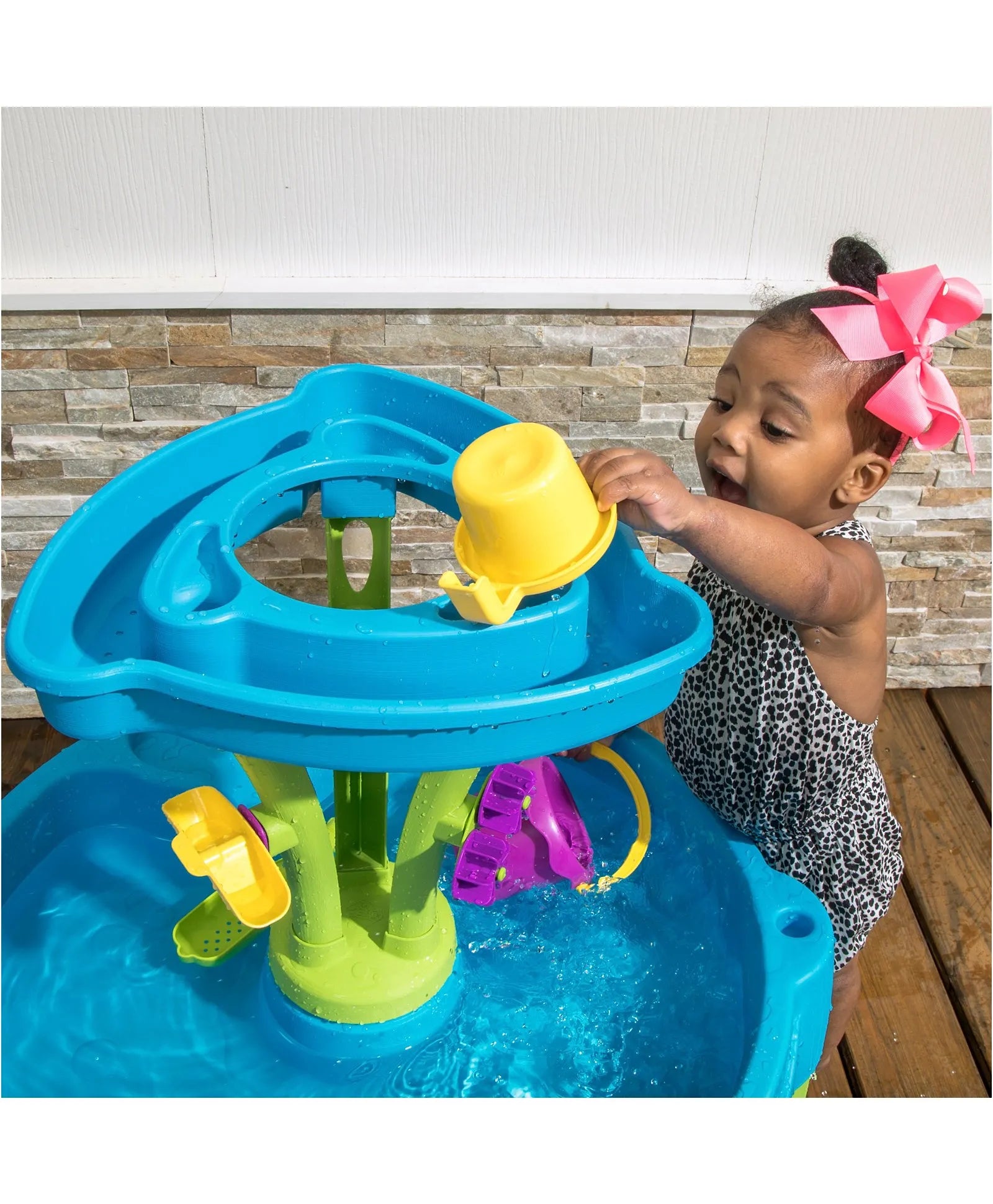 Step2 Summer Showers Splash Tower Water Table - Laadlee