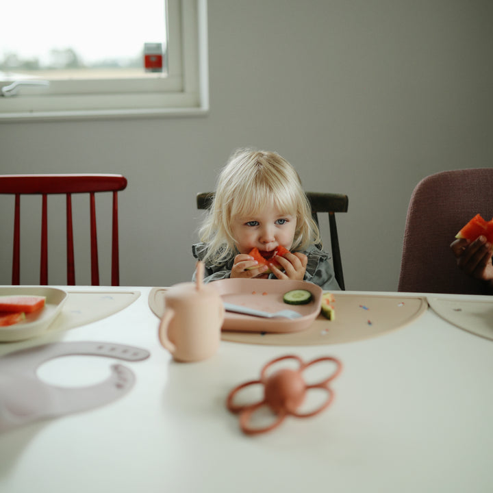 Mushie Silicone Mat Rocket Ship - Laadlee