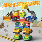 Feelo 6-In-1 Autobots Building Blocks Set - 57pcs