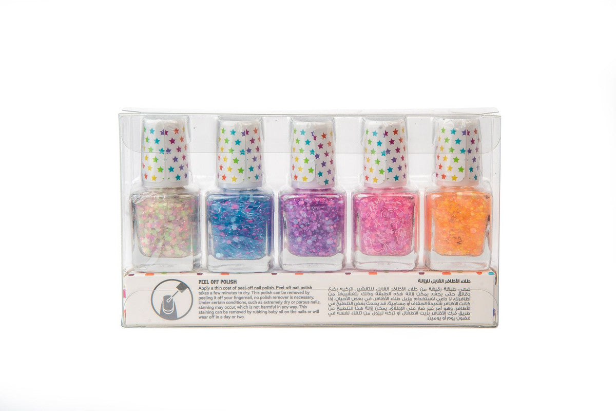 Shush! Confetti Water Nail Polish Set - Laadlee