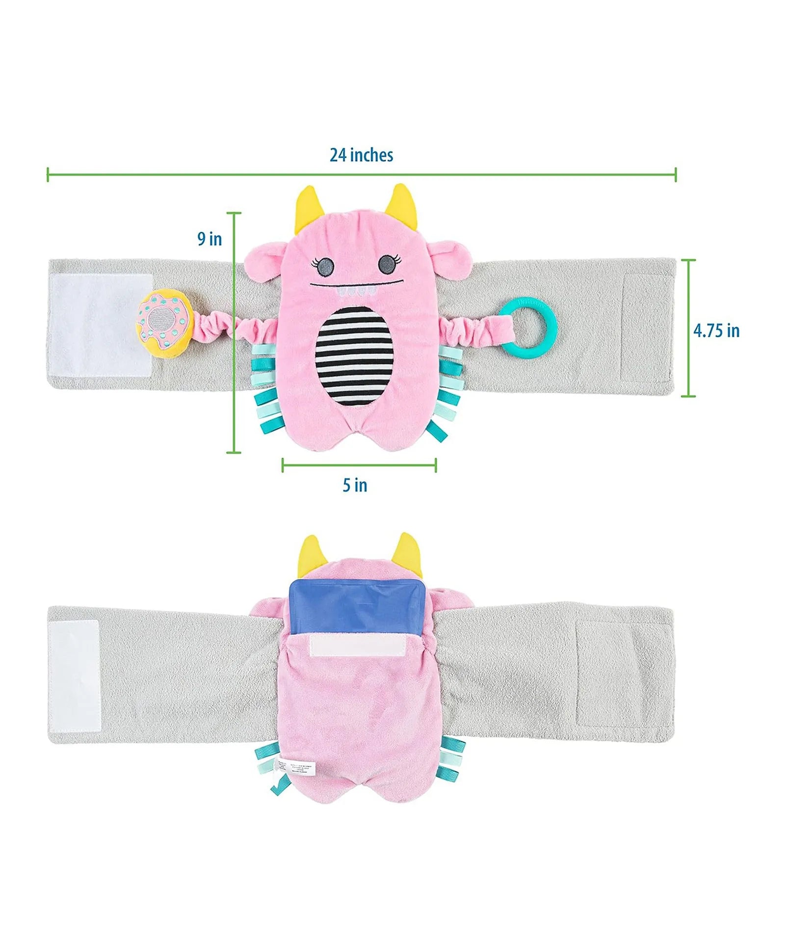 Dr. Brown's Gripebelt - Pink - Laadlee