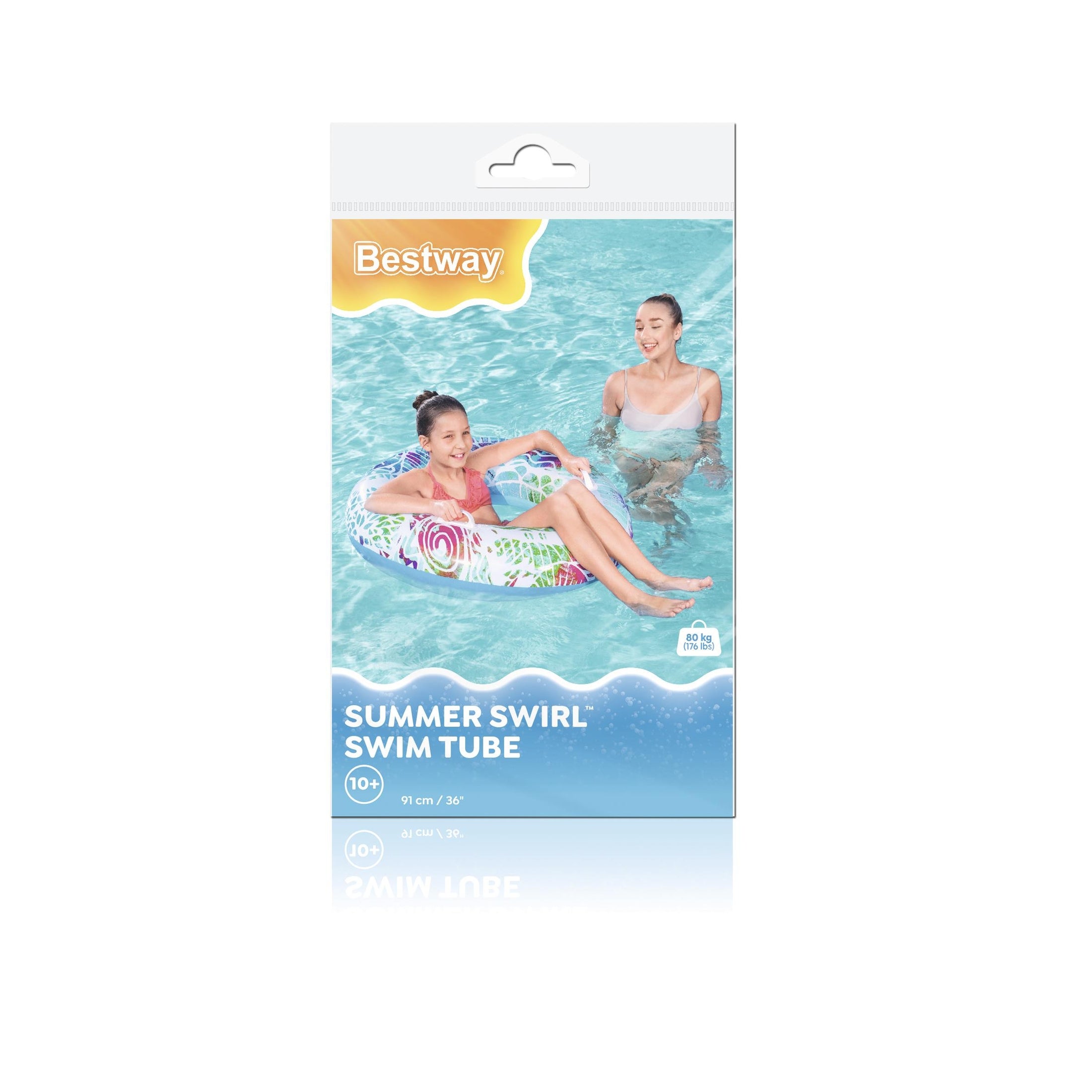 bestway-swim-tube-91-cm-kids-adults-inflatable-pool-float-9