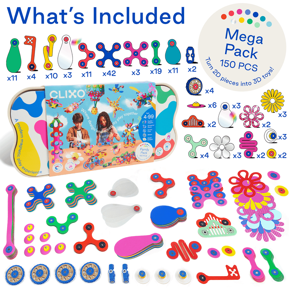 clixo-magnetic-building-set-family-pack-150pcs-7