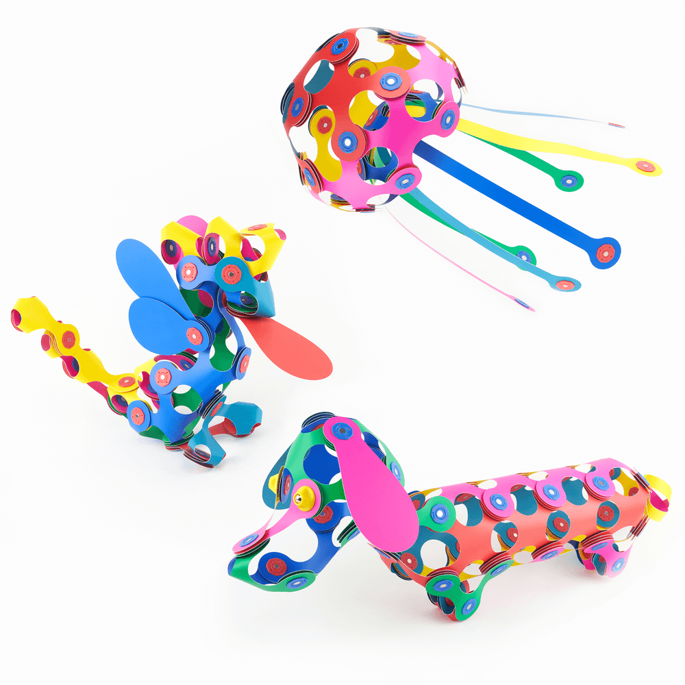 clixo-magnetic-building-set-super-rainbow-pack-60pcs-2