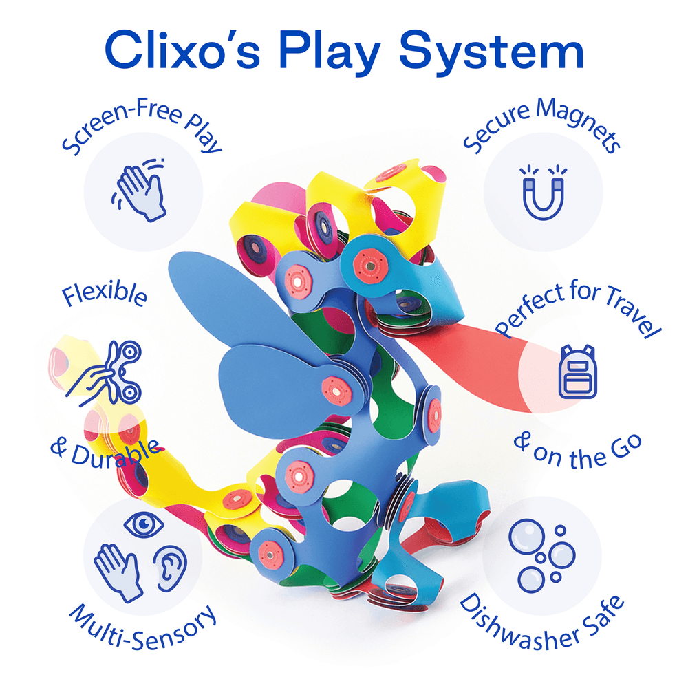 clixo-magnetic-building-set-super-rainbow-pack-60pcs-6