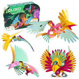 clixo-magnetic-building-set-tropical-birds-pack-30pcs-1