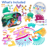 clixo-magnetic-building-set-tropical-birds-pack-30pcs-2