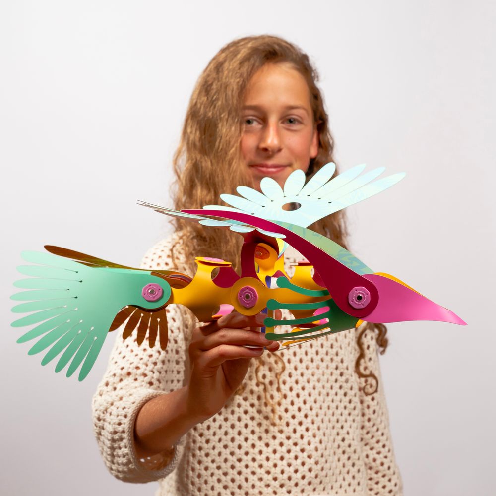 clixo-magnetic-building-set-tropical-birds-pack-30pcs-5