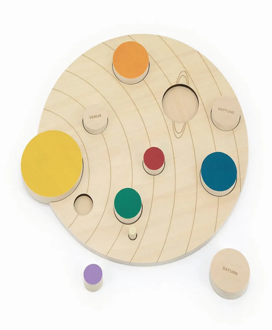 Andreu Toys Solar System Puzzle - Laadlee