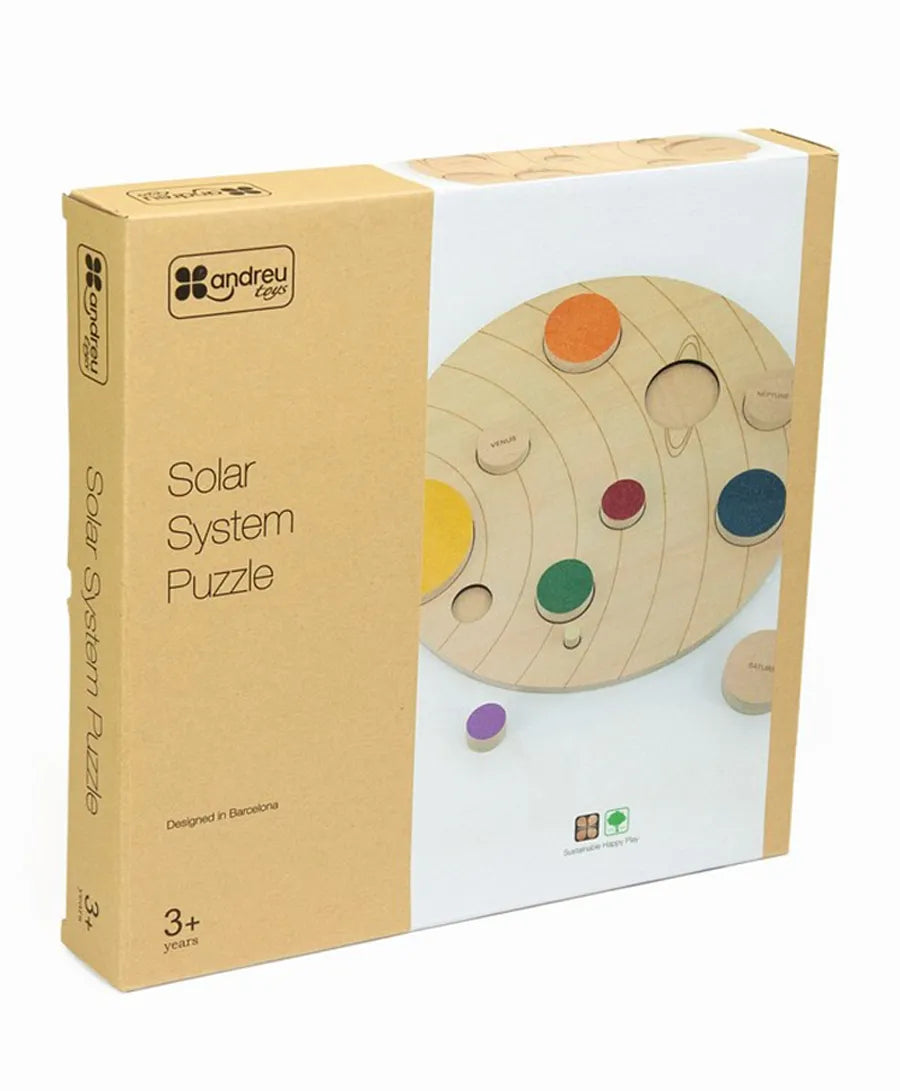 Andreu Toys Solar System Puzzle - Laadlee