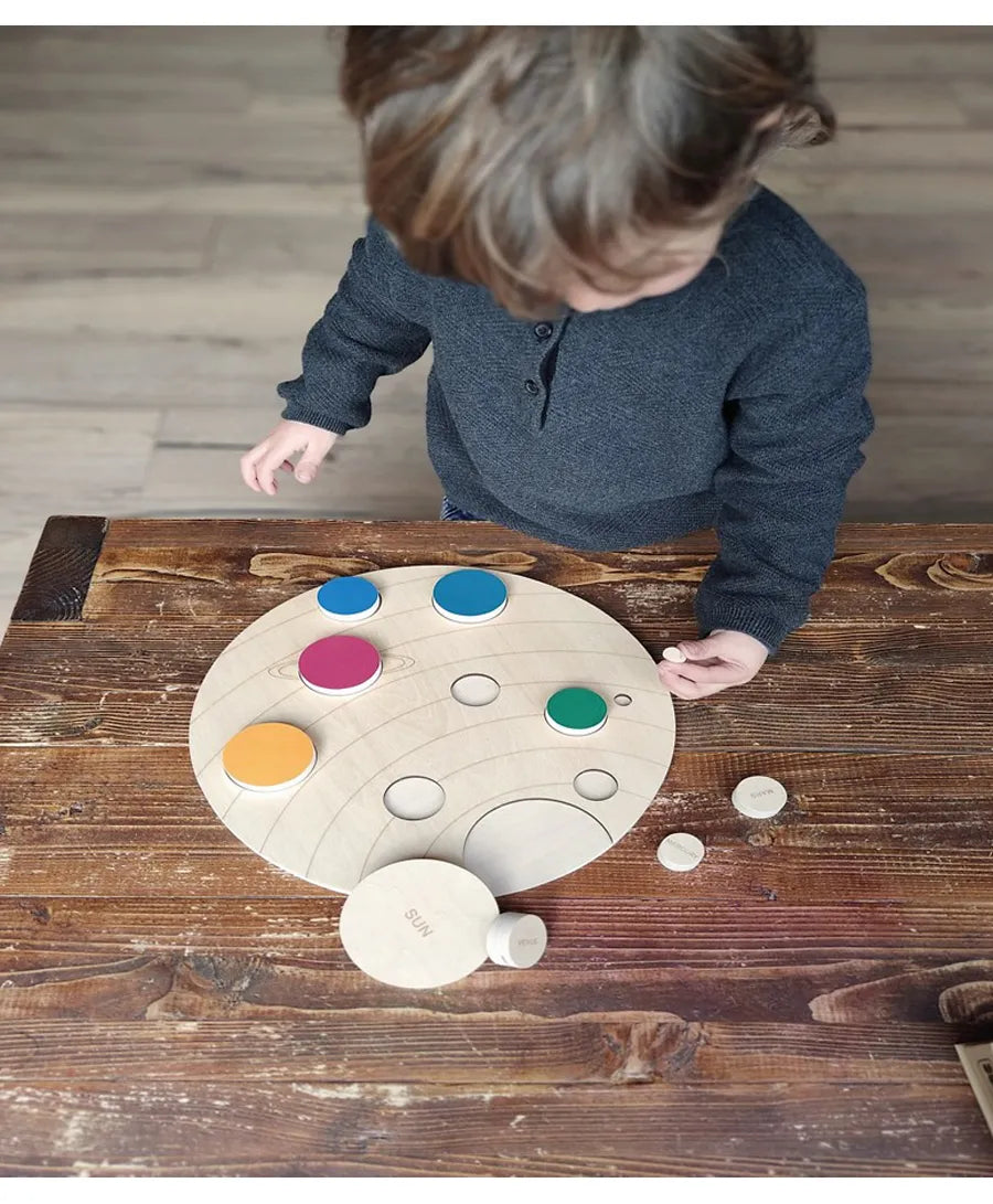 Andreu Toys Solar System Puzzle - Laadlee